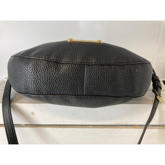 MICHAEL KORS MEDIUM PEBBLED LEATHER GOLD STUDS CROSSBODY BAG - Picture 7 of 16